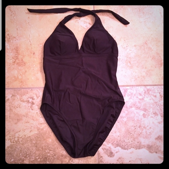 Magicsuit Other - Magicsuit brown halter slimming one piece swimsuit